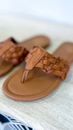 Miami Shoe Braided Lexi Flip Flops