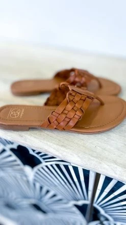 Miami Shoe Braided Lexi Flip Flops
