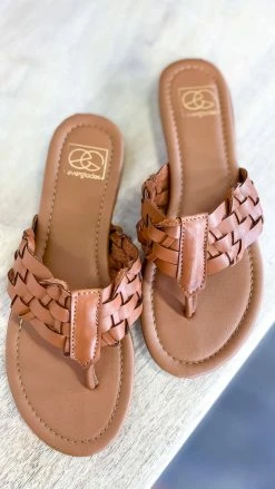 Miami Shoe Braided Lexi Flip Flops
