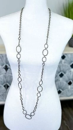 Lost & Found Brass Loreli Chain Necklace ACCESSORIES