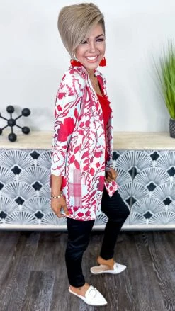 The ZigZag Stripe Breathless Beauty Blazer OUTERWEAR