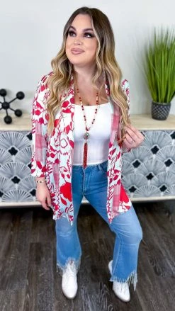 The ZigZag Stripe Breathless Beauty Blazer OUTERWEAR