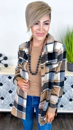 The ZigZag Stripe TOPS & TUNICS Brown Brag About You Tank