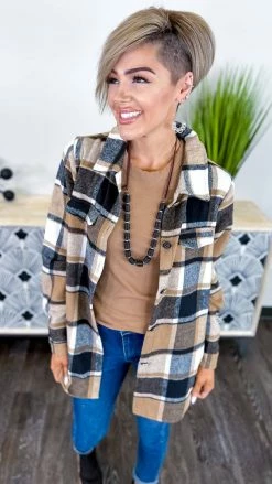 The ZigZag Stripe TOPS & TUNICS Brown Brag About You Tank