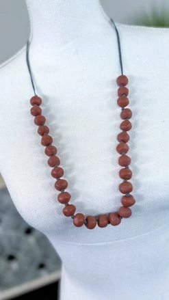 Bali Queen ACCESSORIES Brown Candyland Necklace