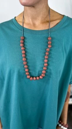 Bali Queen ACCESSORIES Brown Candyland Necklace
