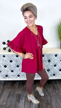 The ZigZag Stripe Brown Elite Leggings BOTTOMS