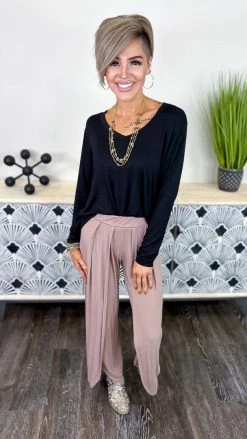 The ZigZag Stripe Brown Gorgeous Day Pants