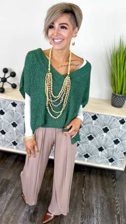 The ZigZag Stripe Brown Gorgeous Day Pants