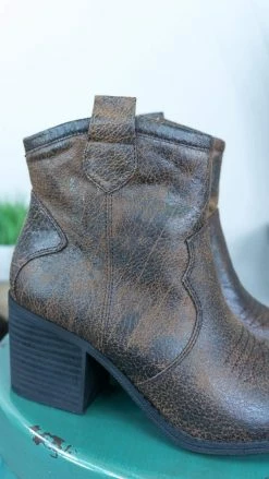 Chinese Laundry Brown Unite Booties