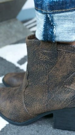 Chinese Laundry Brown Unite Booties