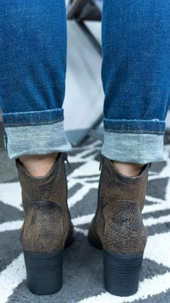 Chinese Laundry Brown Unite Booties