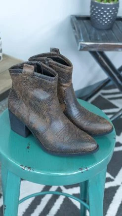 Chinese Laundry Brown Unite Booties