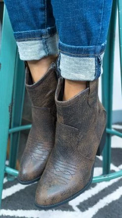 Chinese Laundry Brown Unite Booties