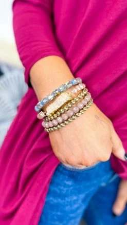 Southern Grace Brown Your Gift Bracelet Set ACCESSORIES