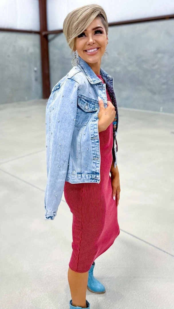 The ZigZag Stripe Burgundy Romantic Nights Dress DRESSES