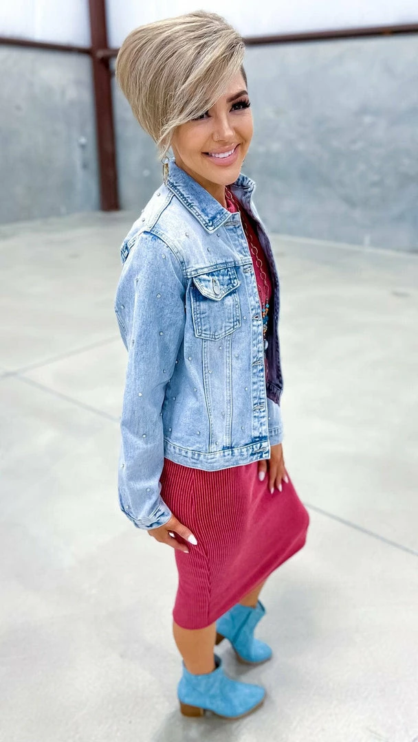 The ZigZag Stripe Burgundy Romantic Nights Dress DRESSES