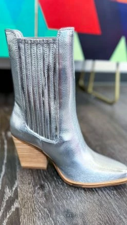 Chinese Laundry Cali Metallic Booties