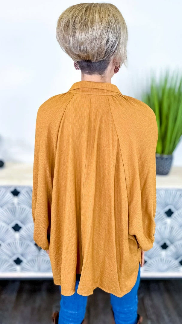 The ZigZag Stripe Camel Closet Staple Top