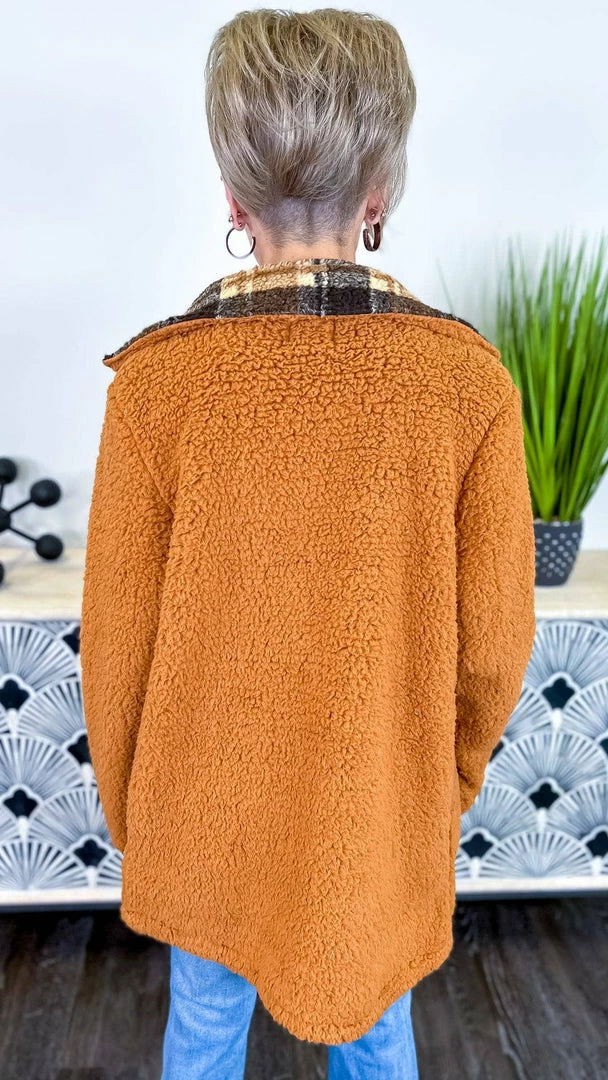 The ZigZag Stripe OUTERWEAR Camel Downtown Brooklyn Jacket