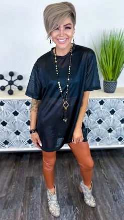 The ZigZag Stripe Camel Vegas Weekend Leggings [NO RETURNS] BOTTOMS