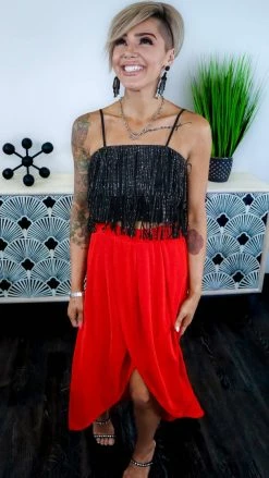 Nylon Apparel ChaCha Cowboy Top TOPS & TUNICS