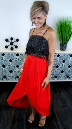 Nylon Apparel ChaCha Cowboy Top TOPS & TUNICS