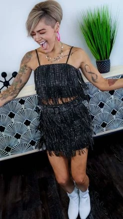 Nylon Apparel ChaCha Cowboy Top TOPS & TUNICS