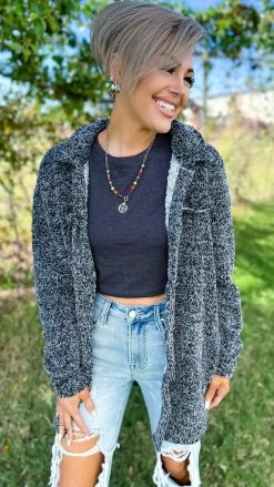 Zenana Charcoal Friendly Retreat Top