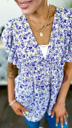 The ZigZag Stripe Charming Moments Top