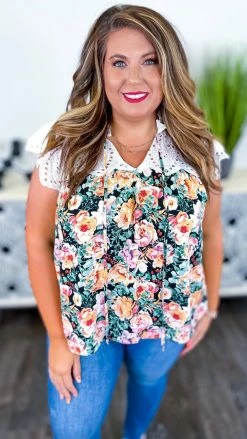 Emily Wonder Chasing Butterflies Top TOPS & TUNICS