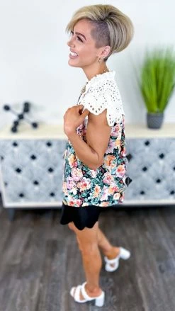 Emily Wonder Chasing Butterflies Top TOPS & TUNICS