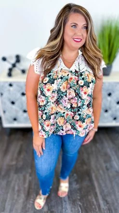 Emily Wonder Chasing Butterflies Top TOPS & TUNICS