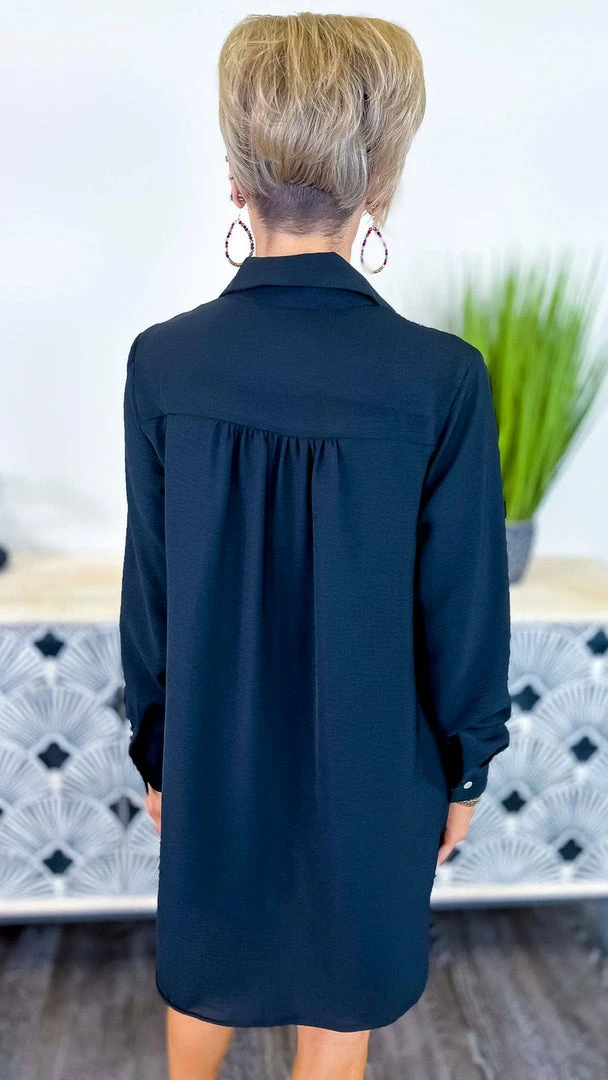 The ZigZag Stripe Cheers To The Night Dress DRESSES