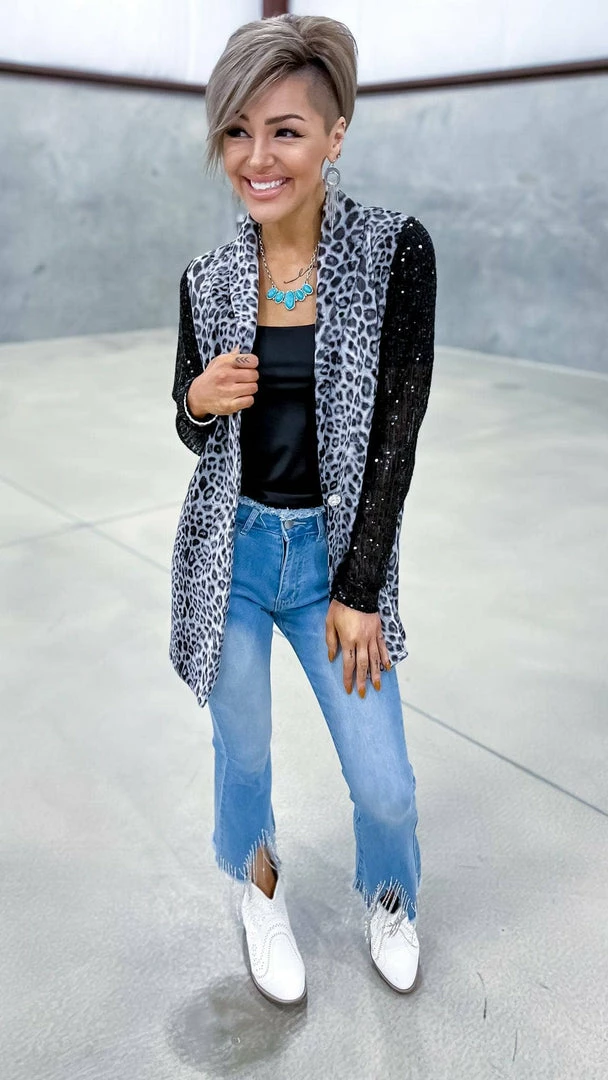 The ZigZag Stripe City Nights Blazer