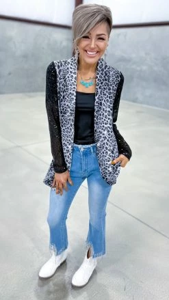 The ZigZag Stripe City Nights Blazer