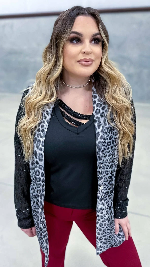 The ZigZag Stripe City Nights Blazer