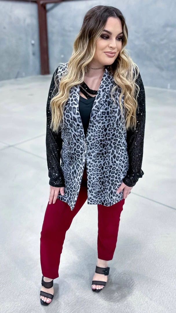 The ZigZag Stripe City Nights Blazer