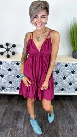 The ZigZag Stripe Cocktails At Sunset Dress