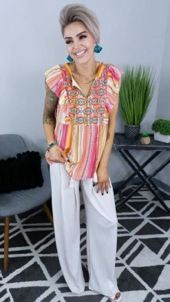 Savanna Jane TOPS & TUNICS Coming In Hot Top [ NO RETURNS ]