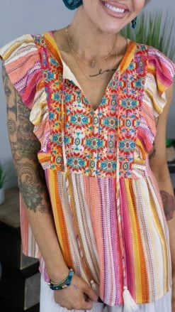 Savanna Jane TOPS & TUNICS Coming In Hot Top [ NO RETURNS ]