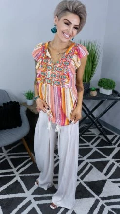 Savanna Jane TOPS & TUNICS Coming In Hot Top [ NO RETURNS ]