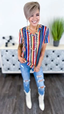 Southern Grace TOPS & TUNICS Consuela Said So Top [NO RETURNS]