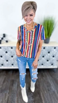 Southern Grace TOPS & TUNICS Consuela Said So Top [NO RETURNS]