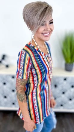 Southern Grace TOPS & TUNICS Consuela Said So Top [NO RETURNS]