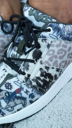 Crazy Train Cool It Cowboy Kick Sneakers SHOES