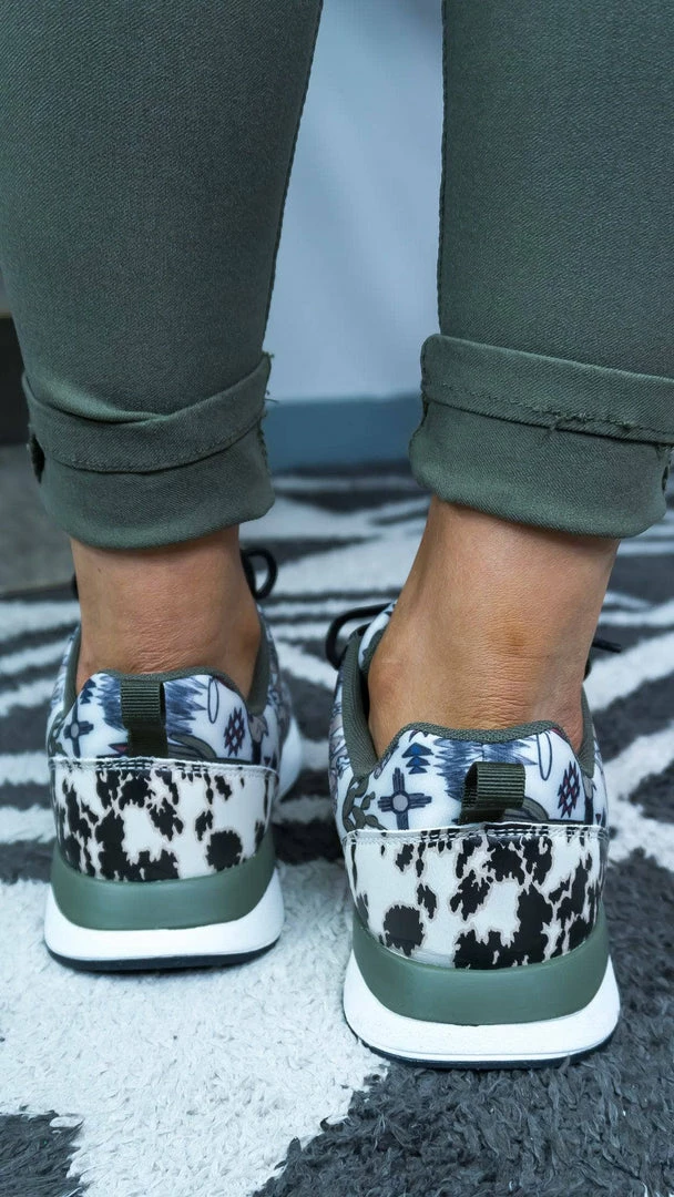 Crazy Train Cool It Cowboy Kick Sneakers SHOES