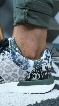 Crazy Train Cool It Cowboy Kick Sneakers SHOES