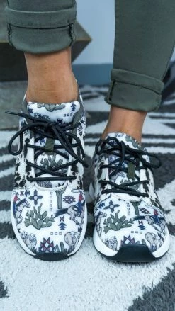 Crazy Train Cool It Cowboy Kick Sneakers SHOES