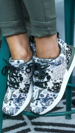 Crazy Train Cool It Cowboy Kick Sneakers SHOES